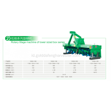 Mesin Rotary Tillage seri rotary